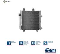 NISSENS 94891 Air conditioning condenser