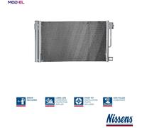 NISSENS 94973 Air conditioning condenser