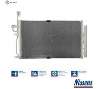 Nissens Air Conditioning Condenser 94977 – fits Chevrolet Captiva (2007) 2.0 VCDI, Opel/Vauxhall