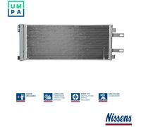 Nissens Aircon Condenser 94986 for eg. CITROËN JUMPER (2006) 2.2 HDI etc