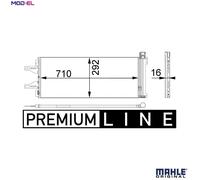 MAHLE AC 368 000P Air conditioning condenser