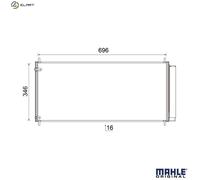 New Condenser, air conditioning for TOYOTA:AURIS,BLADE,VERSO,COROLLA