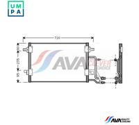 AVA COOLING SYSTEMS AI5140 Air conditioning condenser