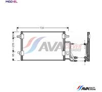 AVA COOLING SYSTEMS AI5140 Air conditioning condenser
