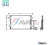 CONDENSER AIR CONDITIONING AI5176 FOR AUDI 100 A6/S6 ALLROAD AFY/AJL/APU 1.8L A6