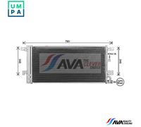 AVA COOLING SYSTEMS AI5439D Air conditioning condenser
