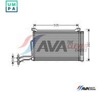 CONDENSER AIR CONDITIONING BW5264D FOR MINI W17 D14 /1ND 1.4L 4cyl