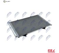 A C CONDENSER FOR CITROEN C2 02- C3 02- C4 CACTUS 14- DS3 10-