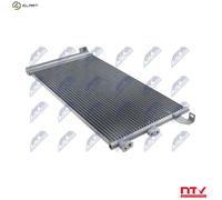 CONDENSER AIR CONDITIONING CCS-FT-005 FOR FIAT PANDA/Hatchback/Van 1.1L 4cyl
