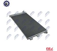CONDENSER AIR CONDITIONING CCS-FT-016 FOR FIAT PANDA/Hatchback/Van 1.2L 4cyl