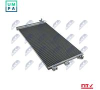 A/C CONDENSER For FIAT PANDA (169) (03-) 1.1 I (W/I DRYER, MAN)