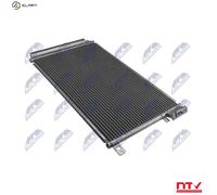 CONDENSER AIR CONDITIONING CCS-FT-029 FOR ALFA ROMEO FIAT OPEL COMBO/Tour 1.2L