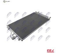 CONDENSER AIR CONDITIONING CCS-HY-055 FOR HYUNDAI KIA G4FD 1.6L G4KD 2.0L 4cyl