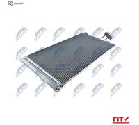 CONDENSER AIR CONDITIONING CCS-ME-005 FOR MERCEDES-BENZ VIANO V-CLASS VITO/Van