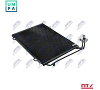 CONDENSER AIR CONDITIONING CCS-ME-015 FOR MERCEDES-BENZ CHRYSLER 2.3L 4cyl SLK