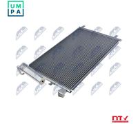 CONDENSER AIR CONDITIONING CCS-NS-019 FOR NISSAN DUALIS QASHQAI/+2 2.0L 4cyl