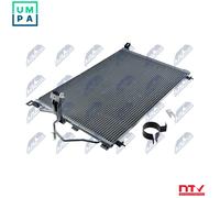 A/C CONDENSER For OPEL OMEGA B (94-) 2.0 I (W/O DRYER)