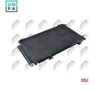 CONDENSER AIR CONDITIONING CCS-TY-002 FOR TOYOTA 2SZ-FE 1.3L 1ND-TV 1.4L 4cyl