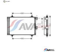 PRASCO CNA5241D Air conditioning condenser
