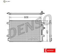 CONDENSER AIR CONDITIONING DCN02012 FOR AUDI A4/S4 BRE/BLB/BRF/BNA 2.0L 4cyl A4