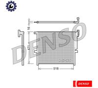 CONDENSER AIR CONDITIONING DCN05001 FOR BMW X3/SAV/E83 N46B20B 2.0L 4cylA 2.5L