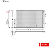 CONDENSER AIR CONDITIONING DCN05014 FOR BMW X3/SAV/F25 X4/SUV/F26 N20B16 1.6L