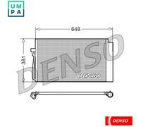 CONDENSER AIR CONDITIONING DCN05017 FOR BMW 6/E1/E0/Convertible/E4/E3/E5/E7