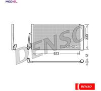 DENSO DRM47027 Engine radiator