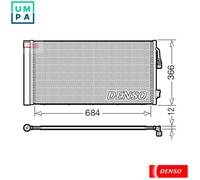 CONDENSER AIR CONDITIONING DCN05114 FOR MINI BMW 2/Active/Tourer/U06/X/U10 X1