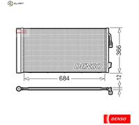 CONDENSER AIR CONDITIONING DCN05114 FOR MINI BMW 2/Active/Tourer/U06/X/U10 X1