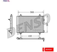 DENSO DCN07008 Air conditioning condenser