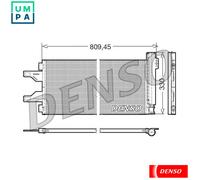 DENSO DCN07050 Air conditioning condenser
