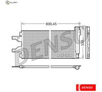 DENSO DCN07050 Air conditioning condenser