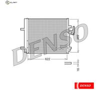 Air Con Condenser DCN10016 Denso AC Conditioning 1405365 1437112 1457675 Quality