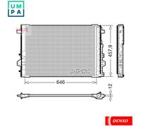 DENSO DCN17059 Air conditioning condenser