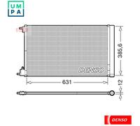 CONDENSER AIR CONDITIONING DCN20039 FOR CHEVROLET OPEL INSIGNIA/Sports/Tourer