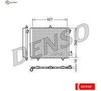 DENSO DCN21009 Air conditioning condenser