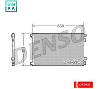 CONDENSER AIR CONDITIONING DCN23012 FOR RENAULT SCENIC/MPV F4R746/744 2.0L 4cyl