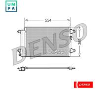 CONDENSER AIR CONDITIONING DCN32015 FOR VW SEAT FORD BRT/BVH 2.0L ATM 2.0L 4cyl
