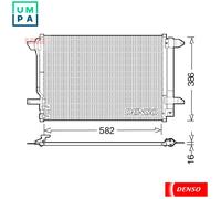 CONDENSER AIR CONDITIONING DCN32027 FOR VW FUSCA BORA/IV JETTA/VI/CLASICO 2.0L