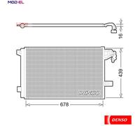 CONDENSER AIR CONDITIONING DCN32063 FOR VW CARAVELLE/TRANSPORTER/Bus/KOMBI/Mk