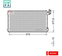 DENSO DCN32068 Air conditioning condenser