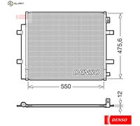 CONDENSER AIR CONDITIONING DCN32073 FOR SKODA ENYAQ/iV/SUV VW ID.5 ID.3