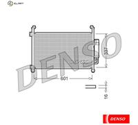 DENSO DCN40007 Air conditioning condenser