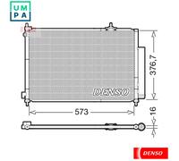 CONDENSER AIR CONDITIONING DCN40031 FOR HONDA CR-V/II/SUV/Mk N22A2 2.2L 4cyl