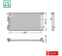 Denso A/c Condenser - DCN41019