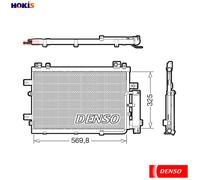 CONDENSER AIR CONDITIONING DCN41030 FOR HYUNDAI KONA/SUV/Van