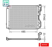 Denso DCN43016 Air Conditioning Condenser