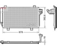 CONDENSER, AIR CONDITIONING DCN44015