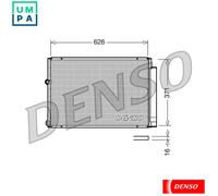 CONDENSER AIR CONDITIONING DCN50018 FOR TOYOTA 1NZ-FXE 1.5L 4cyl PRIUS Hatchback